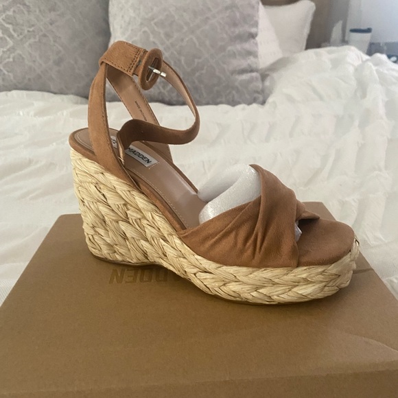 NIB Steve Madden Women's Poloma Wedge Sandal - Picture 6 of 9